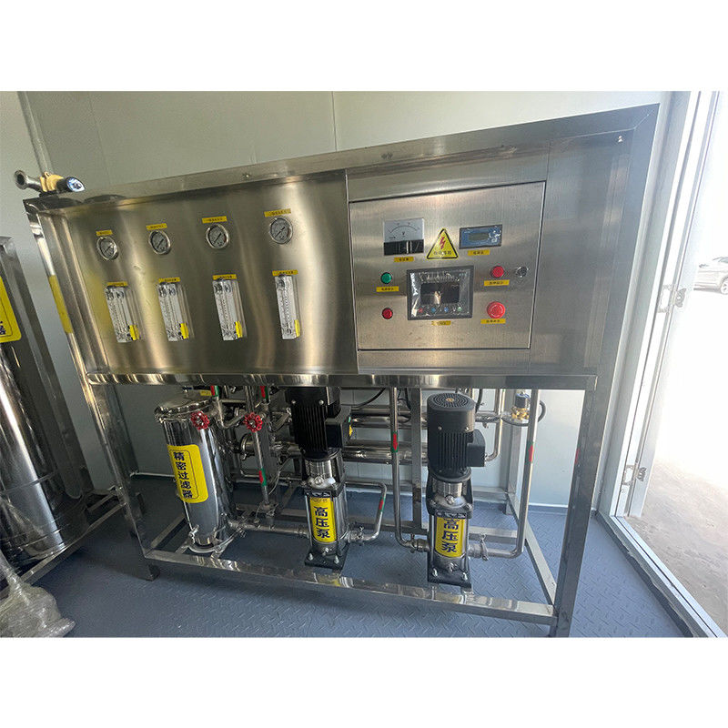 1 トン ダブルシステム RO 水浄化機 農場および工業用