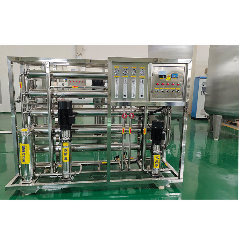 2000 LPH 産業用 RO 水処理工場 飲料水用逆オスモスシステム