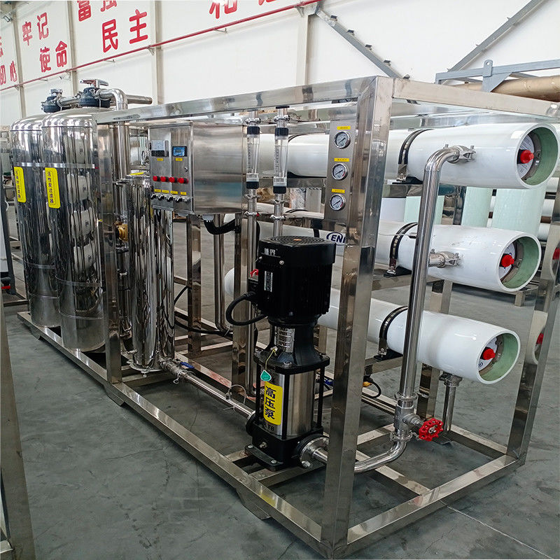0.2-0.4MPa 純粋なミネラル飲料水 水処理のための逆オスモスシステム