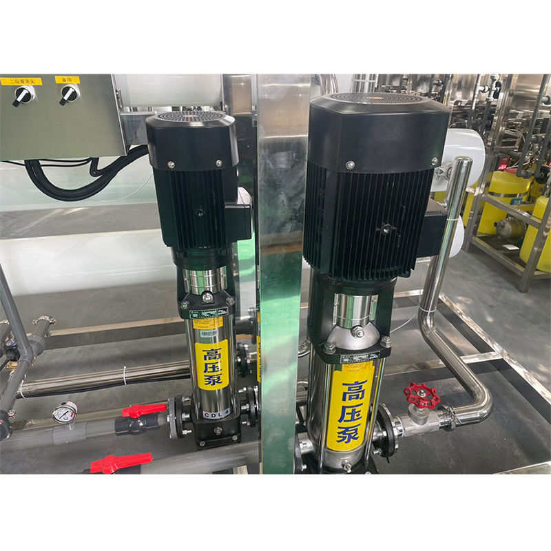 380V/1.5Kw ダブル トリートメント リバースオスモース水浄化装置 10トンの水