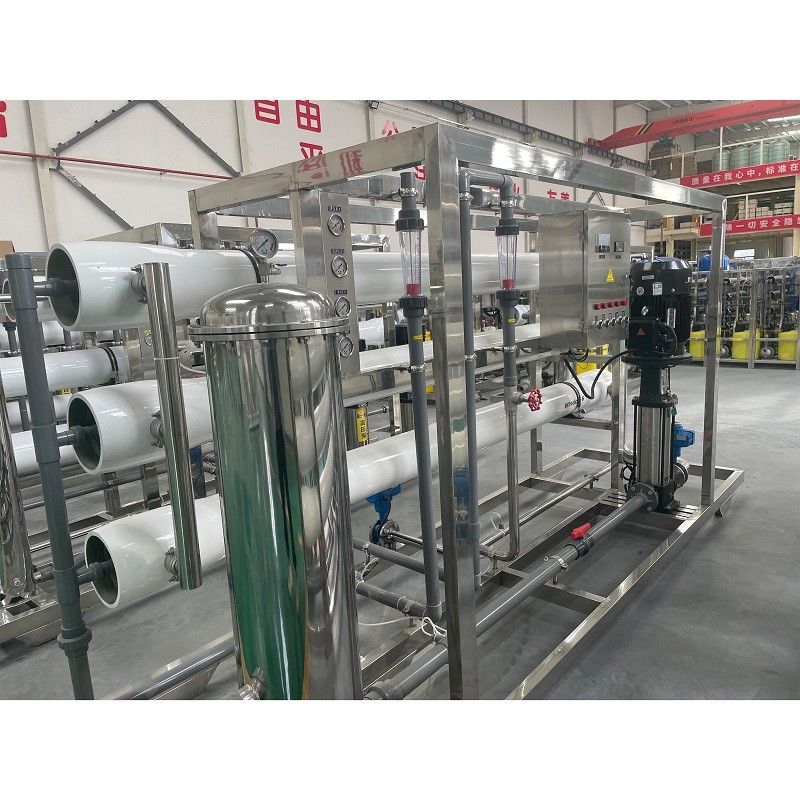 アフリカの鉱水用オゾン水フィルター機 9トン産業用RO機械