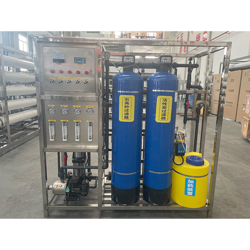 1 トン 380V/4Kw 2 段階 1000LPH RO フィルター 水浄化システム