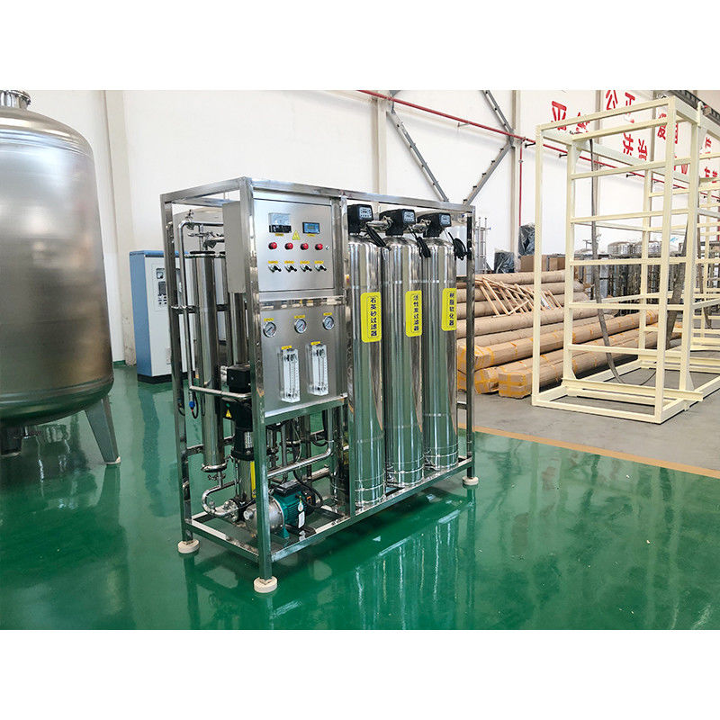 1000L / 時 産業用 RO 水源 装置 ビデオ 出口 検査 と 木製 ケース