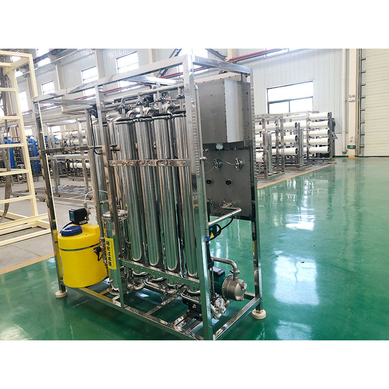 1000L / 時 産業用 RO 水源 装置 ビデオ 出口 検査 と 木製 ケース