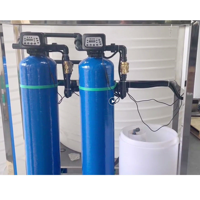 高生産性 300L/H RO リバースオスモース 水処理のための純水機械