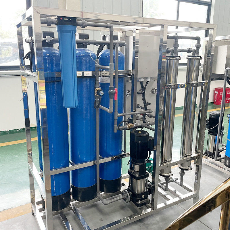 飲料水生産ラインの純水処理のための水過濾システム