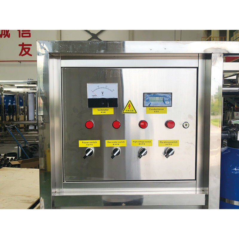 水温 10-40C 完全ボトルライン水処理のための逆オスモースシステム