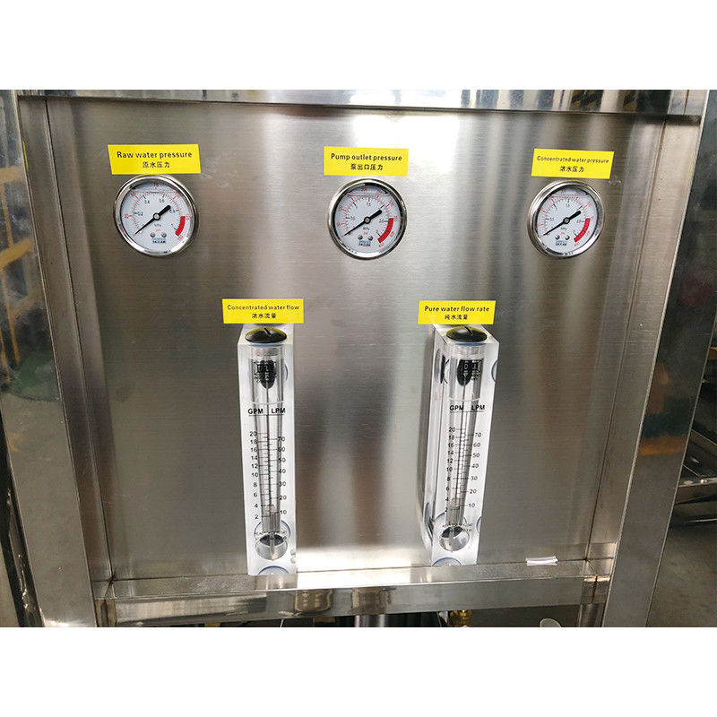 260kgの重量の逆オスモースシステム 2トンRO水機のビデオ検査