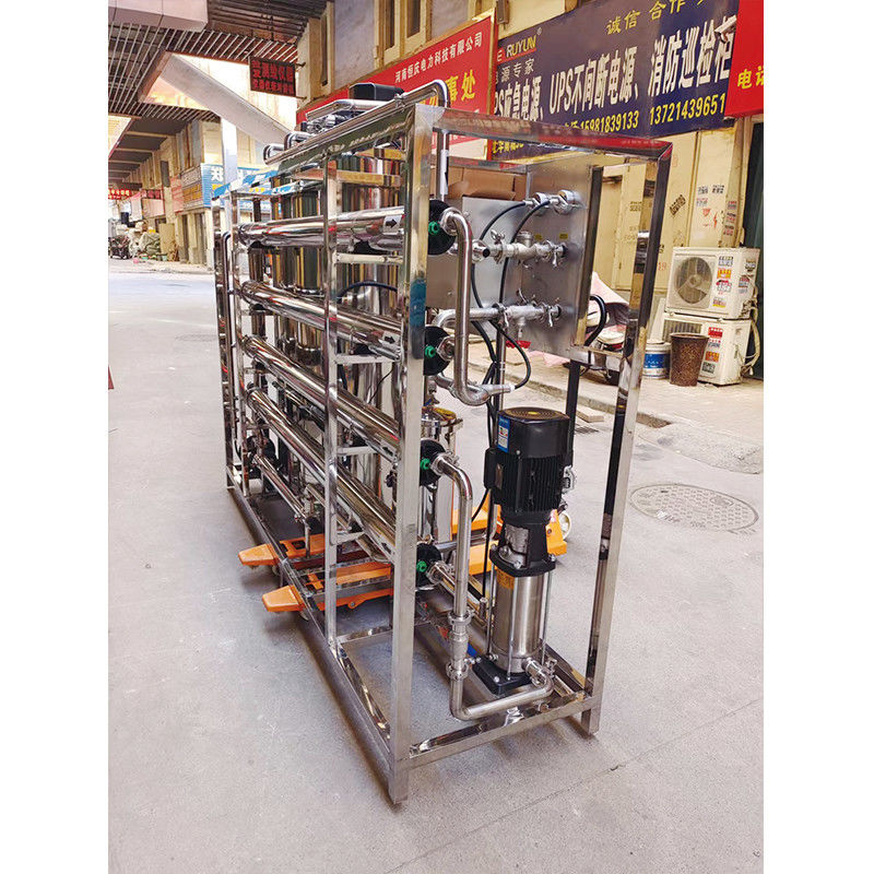 1000L / Hのデオニ化純水生産のための逆オスモスRO水処理システム